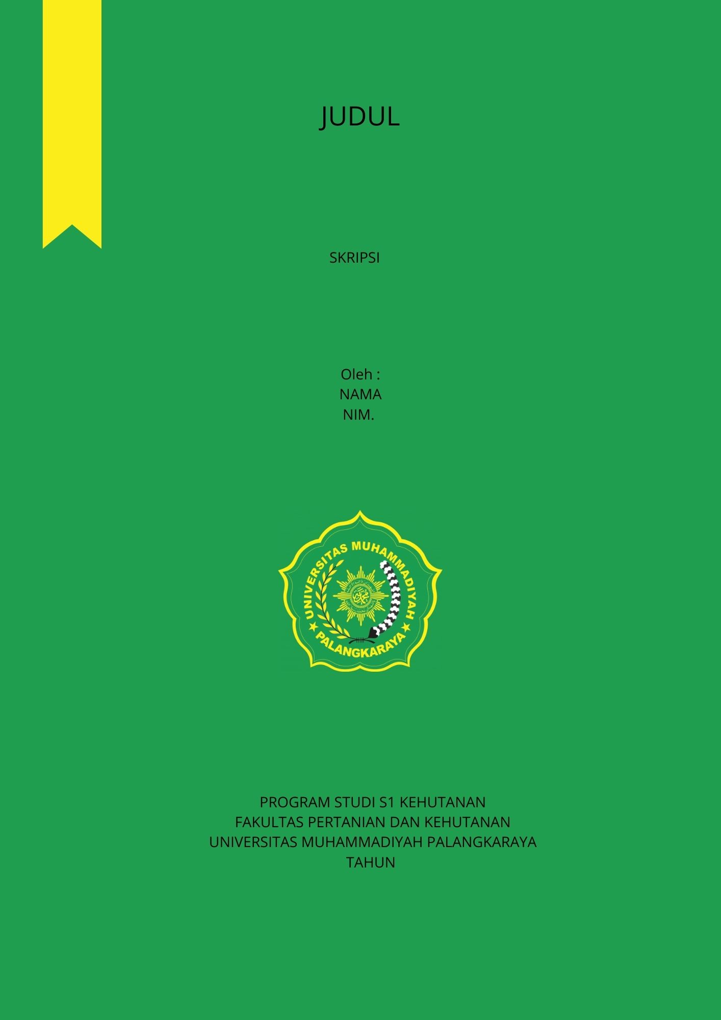 Cover Forest Integrity Assessent (Fia) pada Khdtk Mungku Baru Kota Palangka Raya / MUHAMMAD IQBAL HIDAYAT / MUHAMMAD IQBAL HIDAYAT