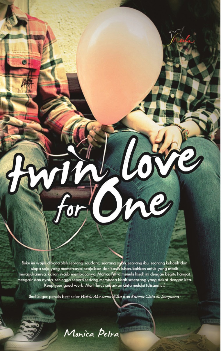 Cover Twin Love for One :  - / Monica Petra