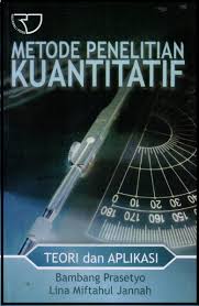Cover Metode Penelitian Kuantitatif :  Teori dan Aplikasi / Bambang Prasetyo & Lina Miftahul Jannah