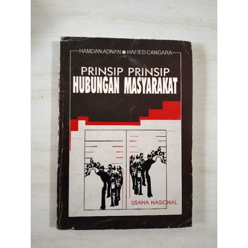 Cover Prinsip Prinsip Hubungan Masyarakat / Hamdan Adnan - Hadief Cangara