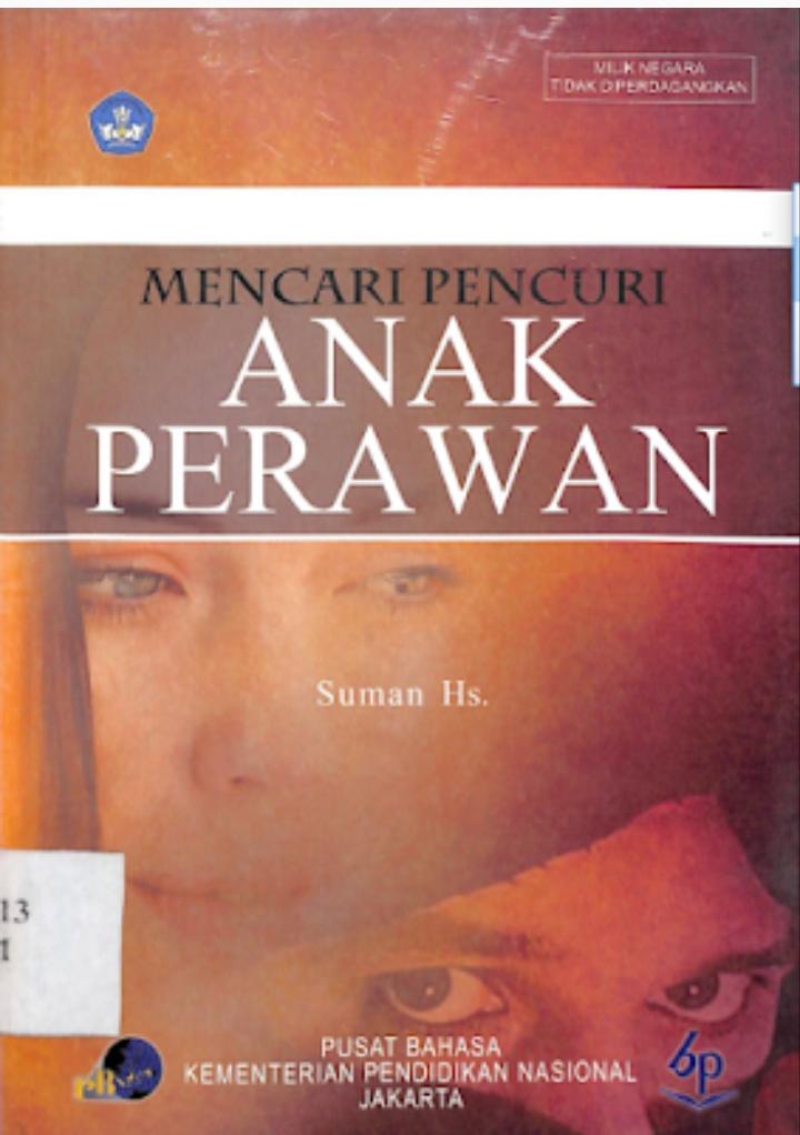 Cover Anak Perawan :  - / Suman Hs
