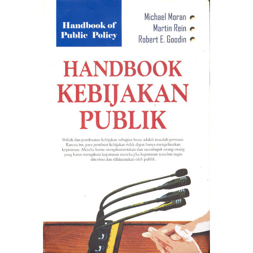 Cover Handbook Kebijakan Publik / Michael Moran