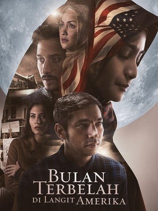 Cover Bulan Terbelah di Langit Amerika :  - / Hanum Salsabiela Rais
