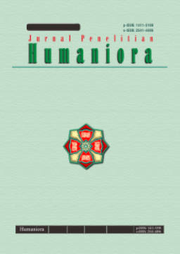 Cover Jurnal Penelitian Humaniora / Dr. Markhamah, M.Hum