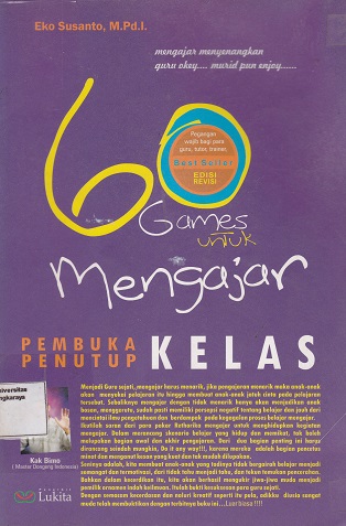 Cover 60 Games untuk mengajar :  - / Eko Susanto