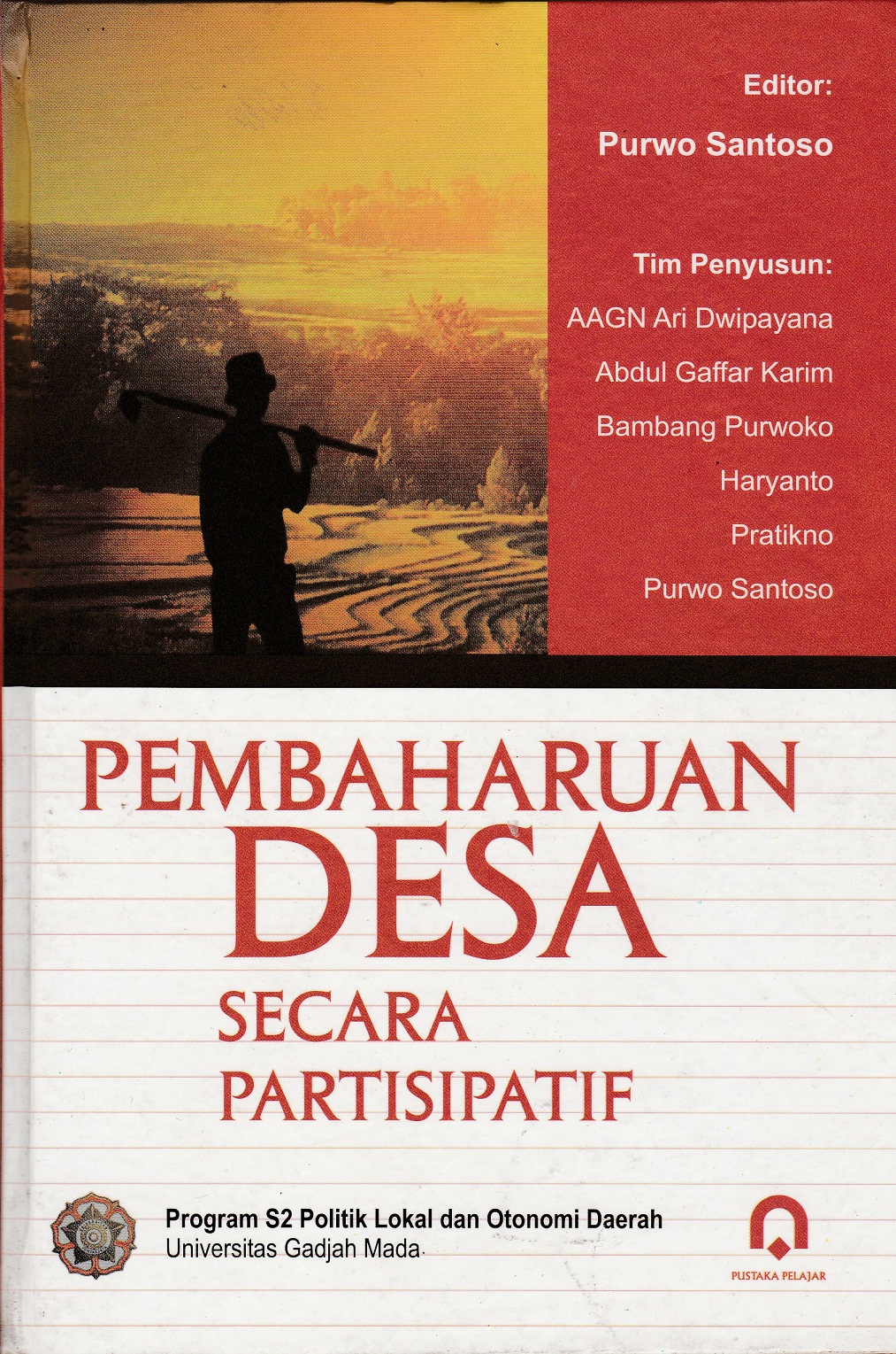 Cover Pembaharuan Desa Secara Partisipatif / AAGN Ari Dwipayana, dkk