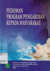 Cover Pedoman Program Pengabdian Kepada Masyarakat / Prof. Dr. H. Mohammad Ali, M.A