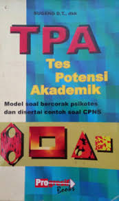 Cover TPA ; Tes Potensi Akademik / Sugeng D.T