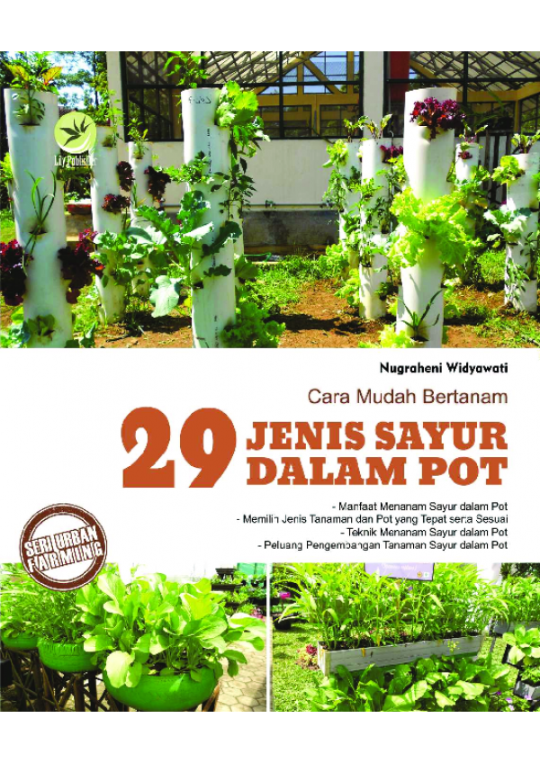 Cover Cara mudah bertanam 29 jenis sayur dalam pot :  - / Nugraheni Widyawati