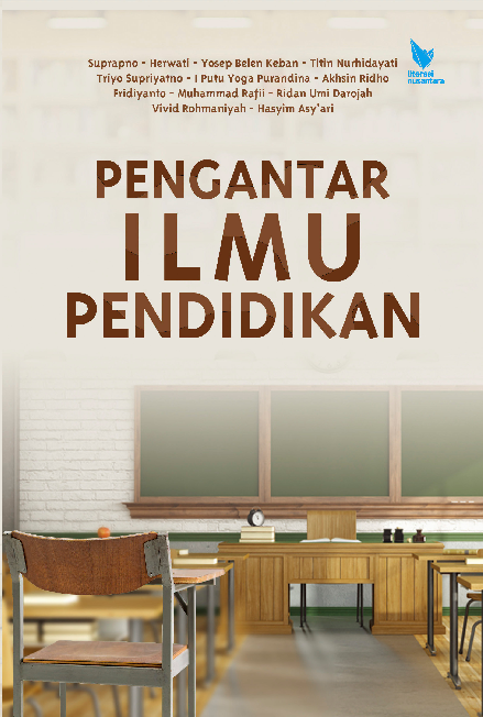 Cover Pengantar Ilmu Pendidikan / Sudharto