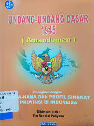 Cover Undang-Undang Dasar 1945 (Amandemen) / Tim Redaksi Poliyama