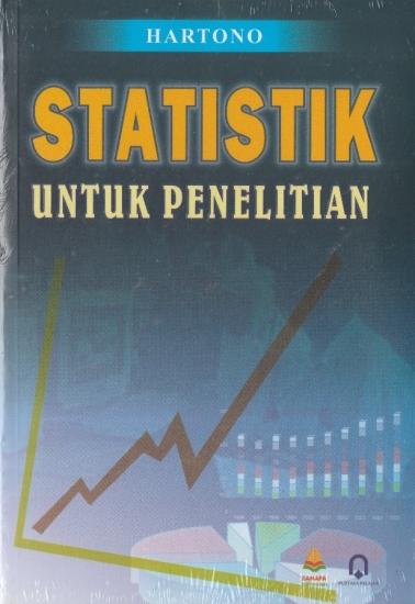 Cover Statistik :  Untuk Penelitian / Hartono