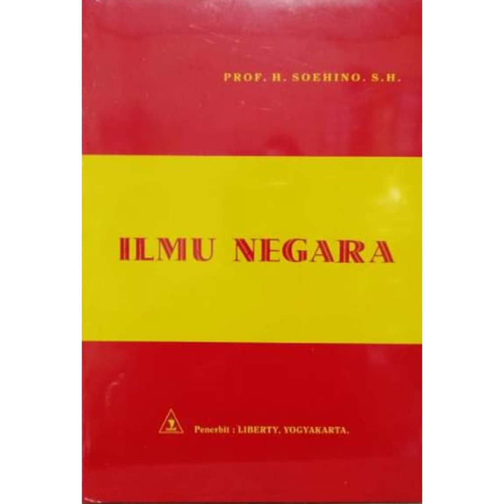 Cover Ilmu Negara / Soehino