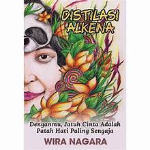 Cover Distilasi Alkena :  Denganmu, Jatuh Cinta Adalah Patah Hati Paling Sengaja / Wira Nagara