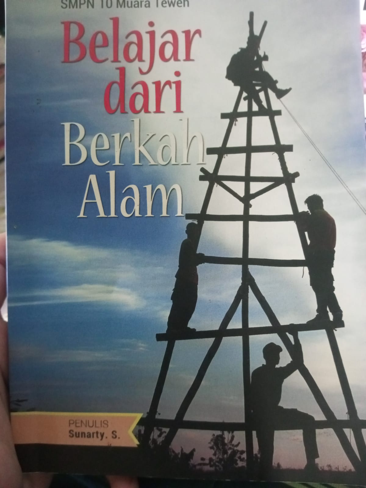 Cover Belajar Dari Berkah Alam / Sunarty. S.