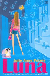Cover LUNA / Julie Anne Peters
