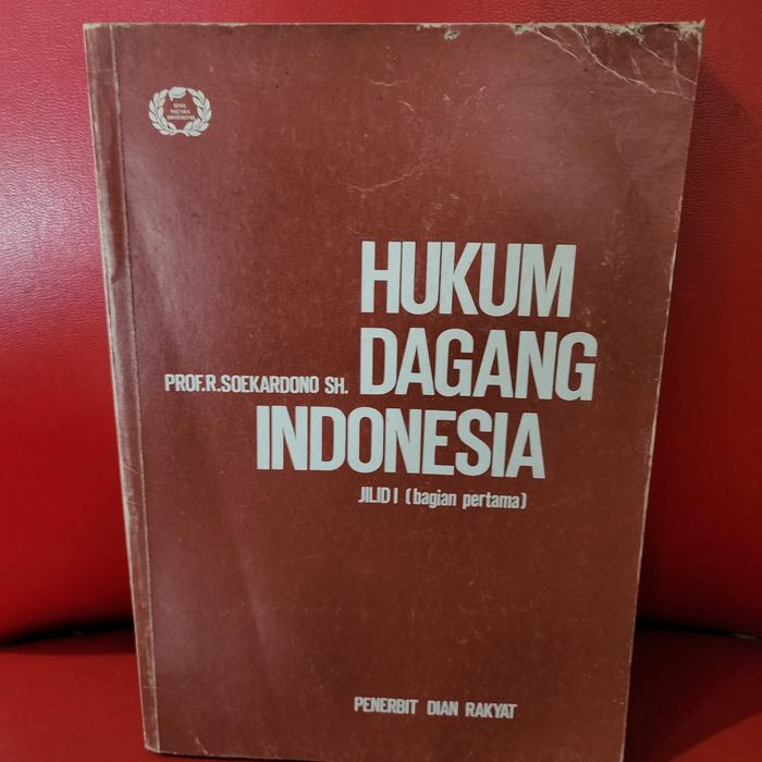 Cover Hukum Dagang Indonesia / Prof. R. Soekardono, S.H