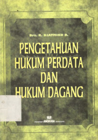 Cover Hukum Perdata dan Hukum Dagang / R.Soerjatin Drs. Iur