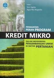 Cover Penguatan Peran Program Kredit Mikro Dalam Mendorong Pengembangan UMKM Di Sektor Pertanian / Yeni Saptia