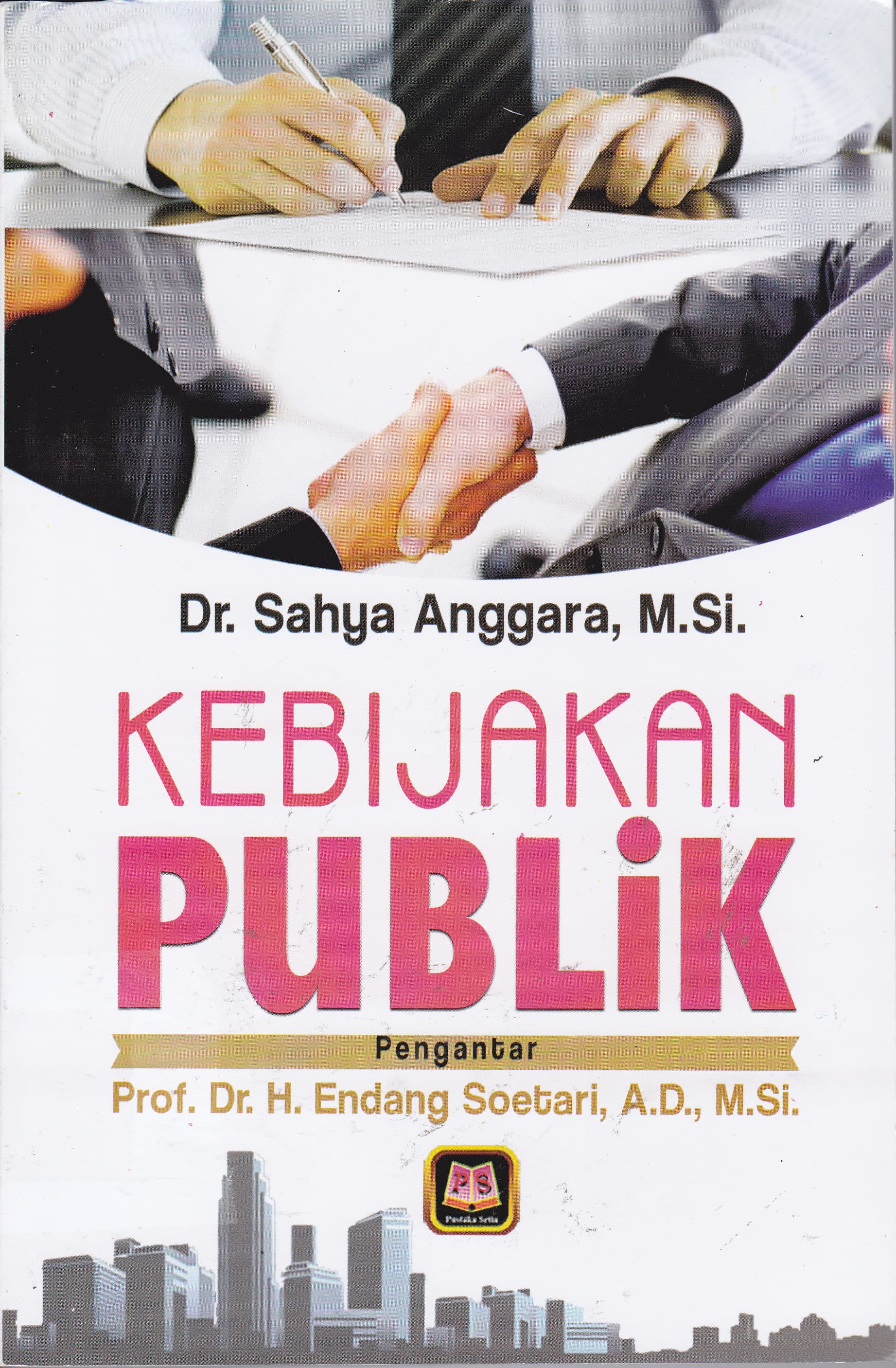 Cover Kebijakan Publik / Sahya Anggara
