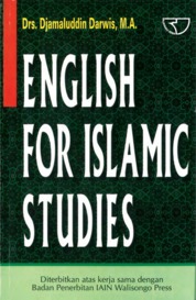 Cover English for islamic studies :  - / Djamaluddin Darwis