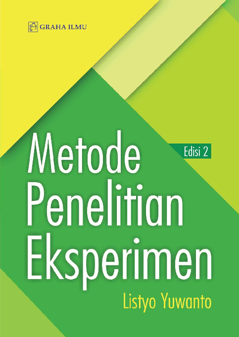 Cover Metode Penelitian Eksperimen Edisi 2 / Listyo Yuwanto